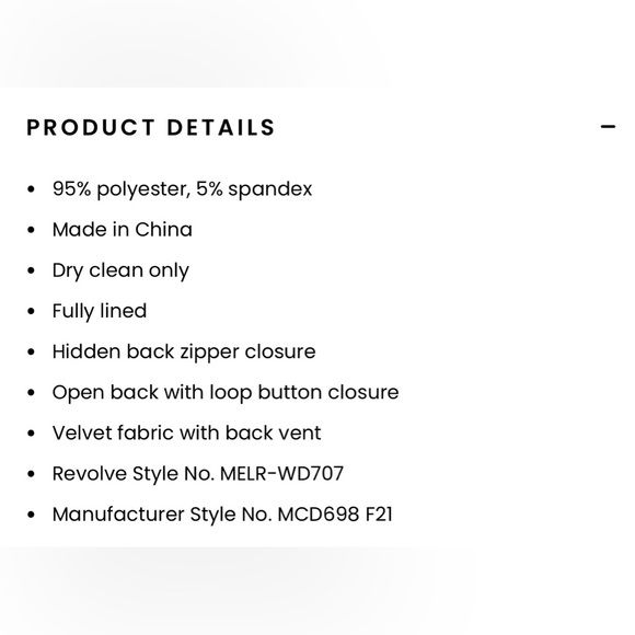 REVOLVE Mott Maxi Dress in Black
Michael Costello - Picture 6 of 6